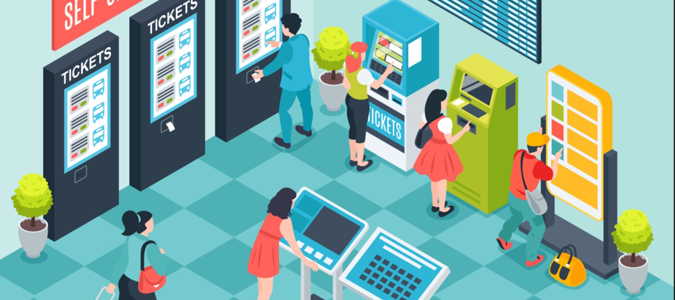 Streamlining the Shopping Experience: Queue Management with Digital Retail Signage